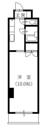 パラシオン高岡町の間取り画像