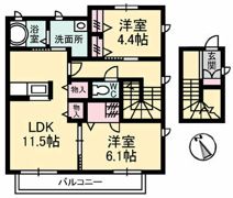 コンフォートの間取り画像