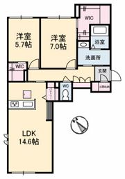 アルネストの間取り画像