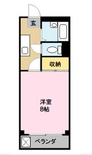 コーポ810の間取り画像