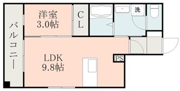 LAーCHIC東谷山の間取り画像