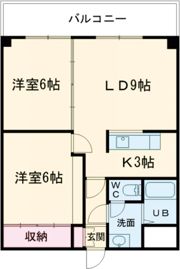 グランデ緑町の間取り画像