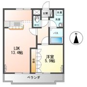 フォレストコートの間取り画像