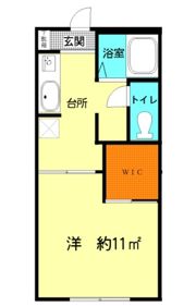 ロックダムBの間取り画像