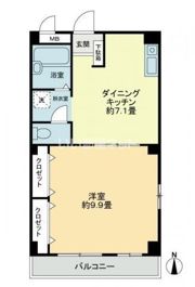 フィネス新開の間取り画像