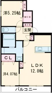 アルファスクエア花園5丁目の間取り画像