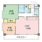 エルベ千鳥が丘の間取り画像