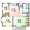 サニーハイツ草木 Westの間取り画像