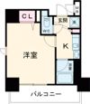 エステムコート神戸・県庁前の間取り画像