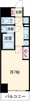 S-RESIDENCE堺浜寺axialの間取り画像