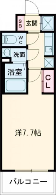 S-RESIDENCE堺浜寺axialの間取り画像