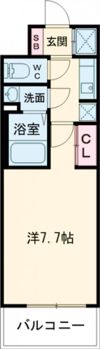 S-RESIDENCE堺浜寺axialの間取り画像