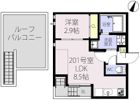 RIZEST Kオークスの間取り画像