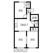 メゾンM1の間取り画像