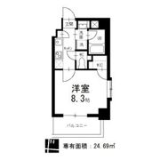 タウンライフ名駅の間取り画像