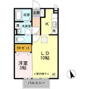 クイールの間取り画像