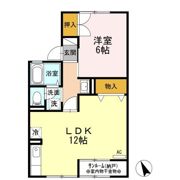 セジュール上小泉 Aの間取り画像