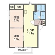 ハレアカラの間取り画像