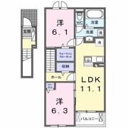モンレーヴの間取り画像