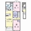 モンレーヴの間取り画像