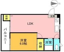 パルフェ永木の間取り画像