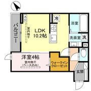 DR駅西本町HELZの間取り画像