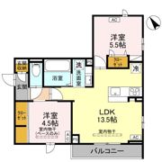DR駅西本町HELZの間取り画像