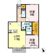 シャルムパレス B棟の間取り画像