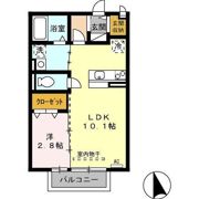 フローレンス長良の間取り画像