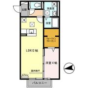 パール リーフ高松の間取り画像