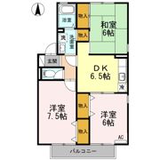 セジュール岡本 B棟の間取り画像