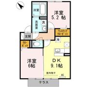 リュミエル B棟の間取り画像