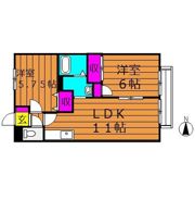 Calm Hills 2番館の間取り画像
