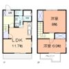 テラスONO Bの間取り画像