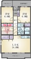 ソレイユ グランの間取り画像