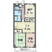 マンション田島の間取り画像