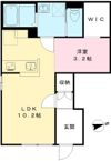 クレール岡田の間取り画像