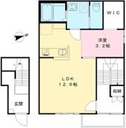 クレール岡田の間取り画像