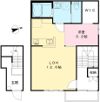 クレール岡田の間取り画像