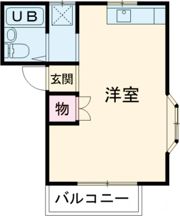 コーポグレースBの間取り画像