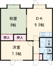 コーポ昴の間取り画像
