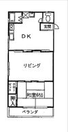 コーポ桜ケ丘の間取り画像