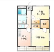 ブロードタウン大崎Bの間取り画像