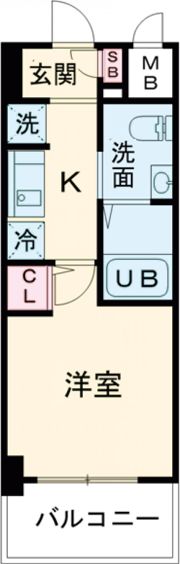 エスリード神戸WESTの間取り画像