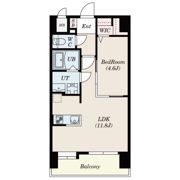 S-RESIDENCE六ツ門abreastIの間取り画像