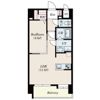 S-RESIDENCE六ツ門abreastIの間取り画像