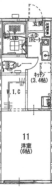メゾン出西の間取り画像
