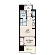 S-RESIDENCE六ツ門abreastⅡの間取り画像