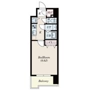 S-RESIDENCE六ツ門abreastⅡの間取り画像