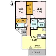 プロスぺリテの間取り画像